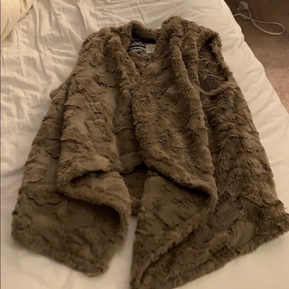 Teddy vest by elevenses
